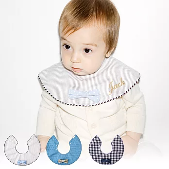 MARLMARLdolce圍兜3入禮盒組 (粉藍)