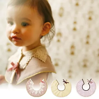 MARLMARLdolce圍兜3入禮盒組 (粉紅)