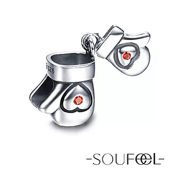 【SOUFEEL charms】朵拉系列《愛心手套》串珠