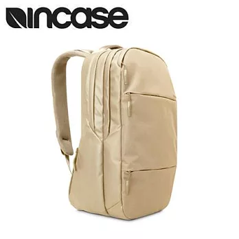 【Incase】City Collection 城市系列 City Backpack 17＂ 城市時尚雙層後背包 (卡其)