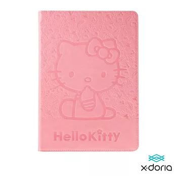X-doria iPad Air2 HelloKitty flower花季凱蒂系列皮套粉