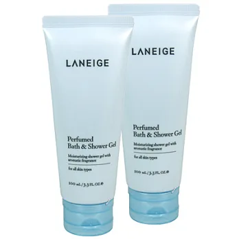 LANEIGE蘭芝 香氛沐浴膠(100ml)*2