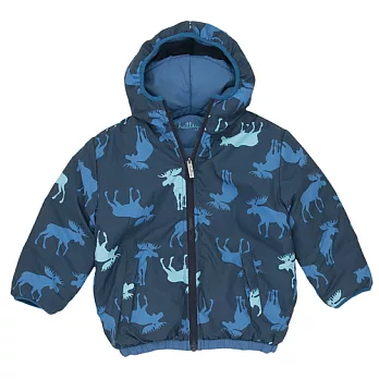Hatley -二面穿厚棉外套-麋鹿6號6號