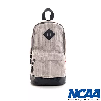 NCAA - 單肩後背包 文青風格 豬鼻系尼龍輕量單肩後背包 - 卡其灰