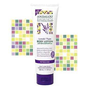Andalou薰衣草百里香潤膚乳236ml