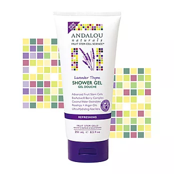 Andalou薰衣草百里香沐浴乳251ml