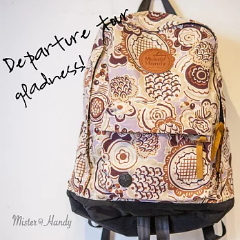 【MH宓詩涵緹】*台灣製造*防潑水*防潑水*經典多功能後背包-經典向日葵(紫)