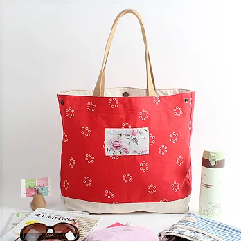 【MH宓詩涵緹】*台灣製造*Tote 概念托特包 - 戀戀珍珠紅色