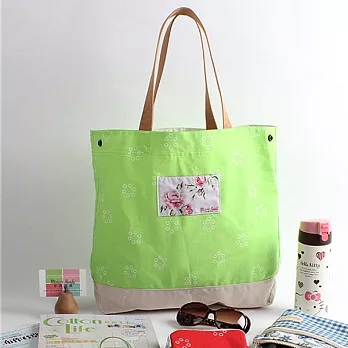 【MH宓詩涵緹】*台灣製造*Tote 概念托特包 - 戀戀珍珠亮綠色