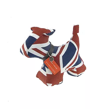 英國Monica Richards 動物造型書檔-小狗(英國國旗)