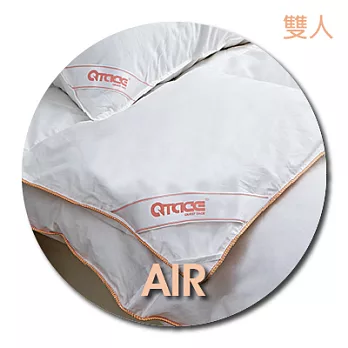 QTACE-心舒淨羽絨被AIR輕淨款-0.8KG雙人