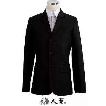【男人幫】C5304*【都市上班族正式款素面三釦西裝外套】S 尺寸