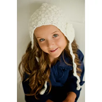 澳洲Huggalugs創意幼童帽Gossamer Lace Bonnet-Cream