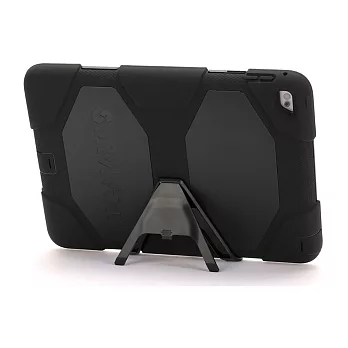 Griffin Survivor iPad Air 2 超強矽膠保護套組(附觀賞支架)-黑色