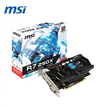 MSI 微星 R7 250X 1GD5 顯示卡