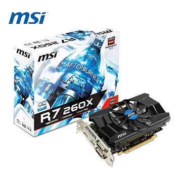 MSI 微星 R7 260X 1GD5 OC 顯示卡