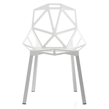 Magis Chair One silver leg 單椅(輕盈白)