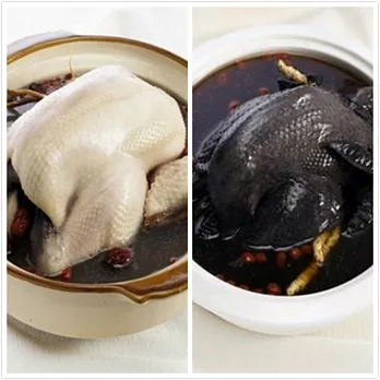 【好神】補冬人蔘雞2包組(人蔘雞+人蔘烏骨雞)