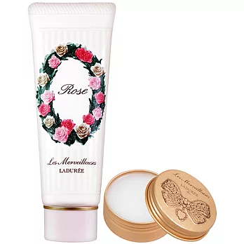 LADUREE 蕾美寶石護唇精華(20g)+花園香氛護手霜(玫瑰)(49ml)