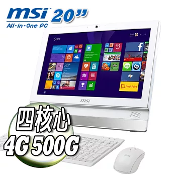 MSI 微星 Adora20 四核燒錄Win8.1 液晶電腦