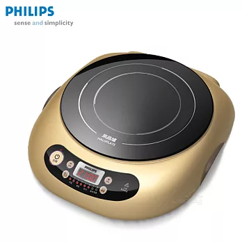 【送牛頭牌節能e鍋】飛利浦黑晶爐(HD4990)