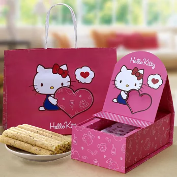 2015新品~Hello Kitty芝麻蛋捲禮盒(相片版)×6盒入
