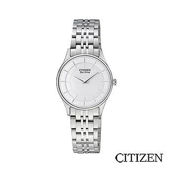 CITIZEN Eco Drive超薄光動能時尚女錶EG3210-51A