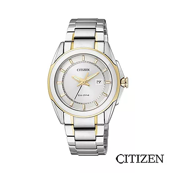 CITIZEN 知性優雅魅力光動能女表EW1515-51A