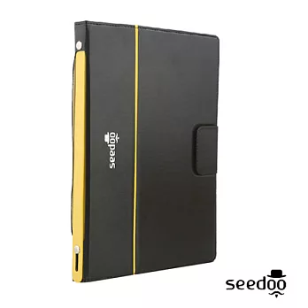 【seedoo】iPad Air 2 Mag Voyage保護套-魔旅系列炫酷黑