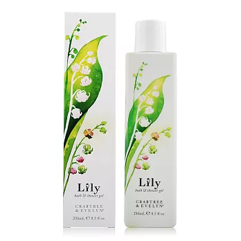 Crabtree & Evelyn 瑰珀翠 新鈴蘭百合沐浴精(250ml)