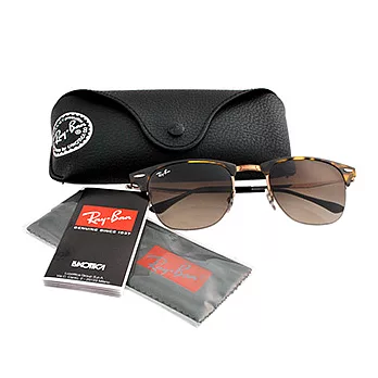 【Ray-Ban雷朋】復古風-雷朋太陽眼鏡-超輕設計!!(8056-155/13)時尚棕