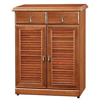 《Homelike》鄉村風樟木2.7尺鞋櫃