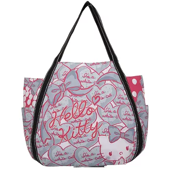 Hello Kitty x AMONNLISA 白色寵愛大托特包