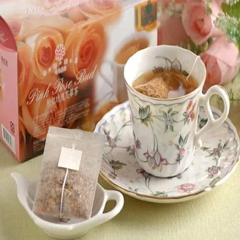 《源順》粉紅玫瑰花草茶(5g/包/18小包/盒,共四盒)