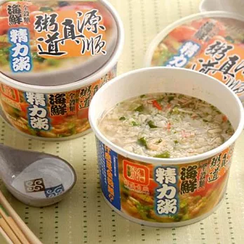 《源順》真粥道海鮮精力粥(60g/碗,共12入)