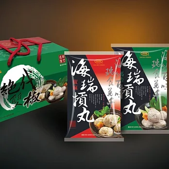 《海瑞摃丸》絕代雙椒禮盒(馬告+椒麻,各一包)