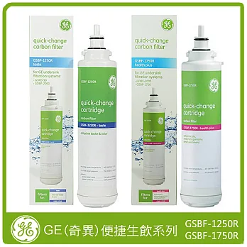 GE(奇異)家用強效型淨水器濾芯(GSBF-1250R+1750R)