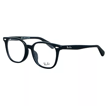 【Ray Ban 雷朋】雷朋光學眼鏡經典熱賣款/黑色(5299F-2000-53)質感黑