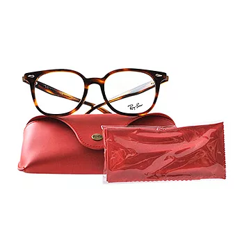 【Ray Ban 雷朋】雷朋光學眼鏡經典熱賣款/琥珀色(5299F-2144-53)琥珀