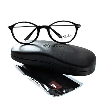 【Ray Ban 雷朋】雷朋光學眼鏡經典熱賣款/亮黑(5307D-2000)質感黑