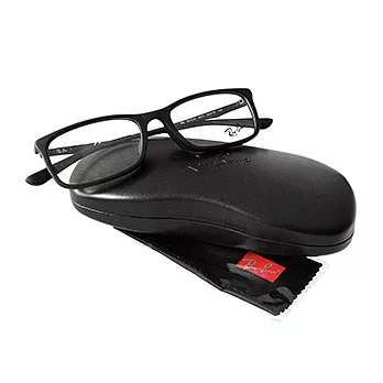 【Ray Ban 雷朋】雷朋光學眼鏡經典熱賣款/個性黑框(5312D-2477)質感黑