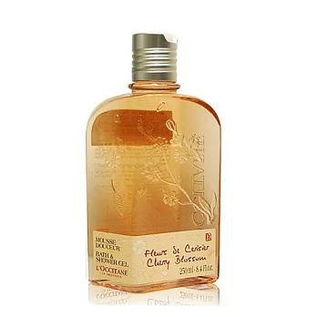 【L’OCCITANE】櫻花沐浴膠 (250ml)買一送二