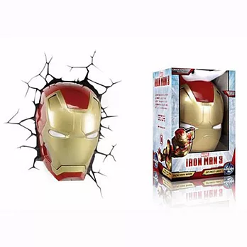 美版 3D立體造型燈 復仇者聯盟鋼鐵人3