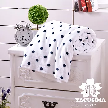 日本濱川佐櫻【雪花】鑽石級法蘭絨舒柔毛毯