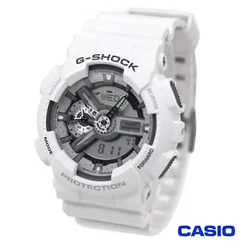 CASIO卡西歐 G-SHCOK雙顯潮流運動腕錶 GA-110C-7AER