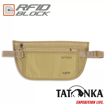 【德國TATONKA】RFID 防磁貼身背袋 / TA2947米樣白