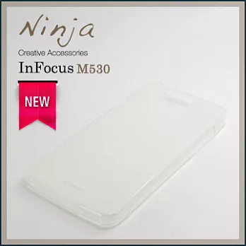 【東京御用Ninja】InFocus M530磨砂TPU清水保護套(透白色)