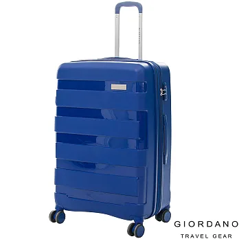 GIORDANO~ 佐丹奴 20吋 輕量流線系列旅行箱(藍)20吋藍色