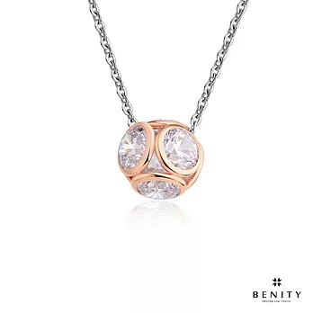 【BENITY】采結 玫瑰金款女項鍊