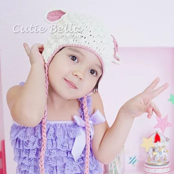 Cutie Bella手工編織帽Sheep-Girl(幼童款)